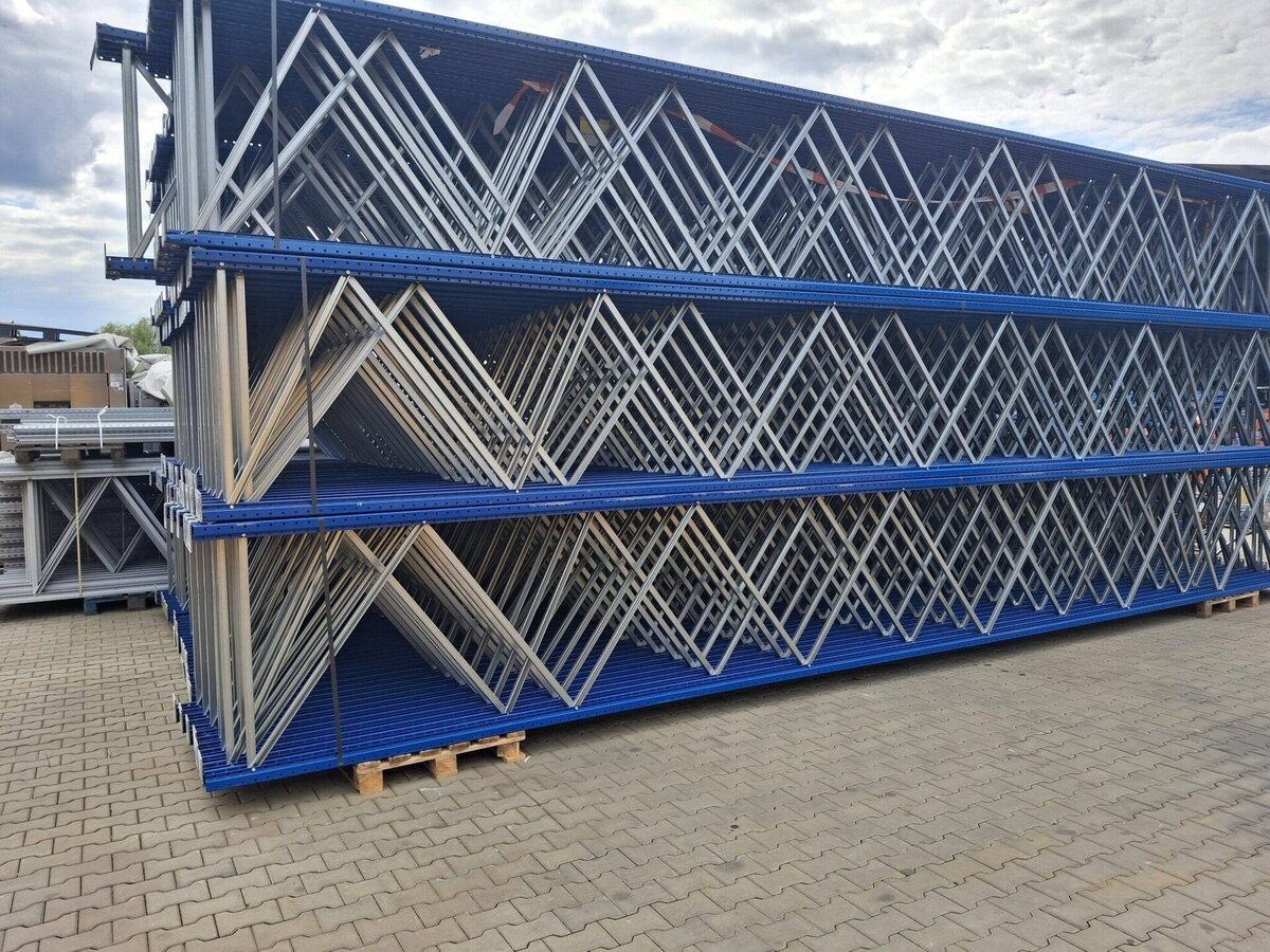 Jungheinrich MPB spalla scaffale portapallet blu 880x110