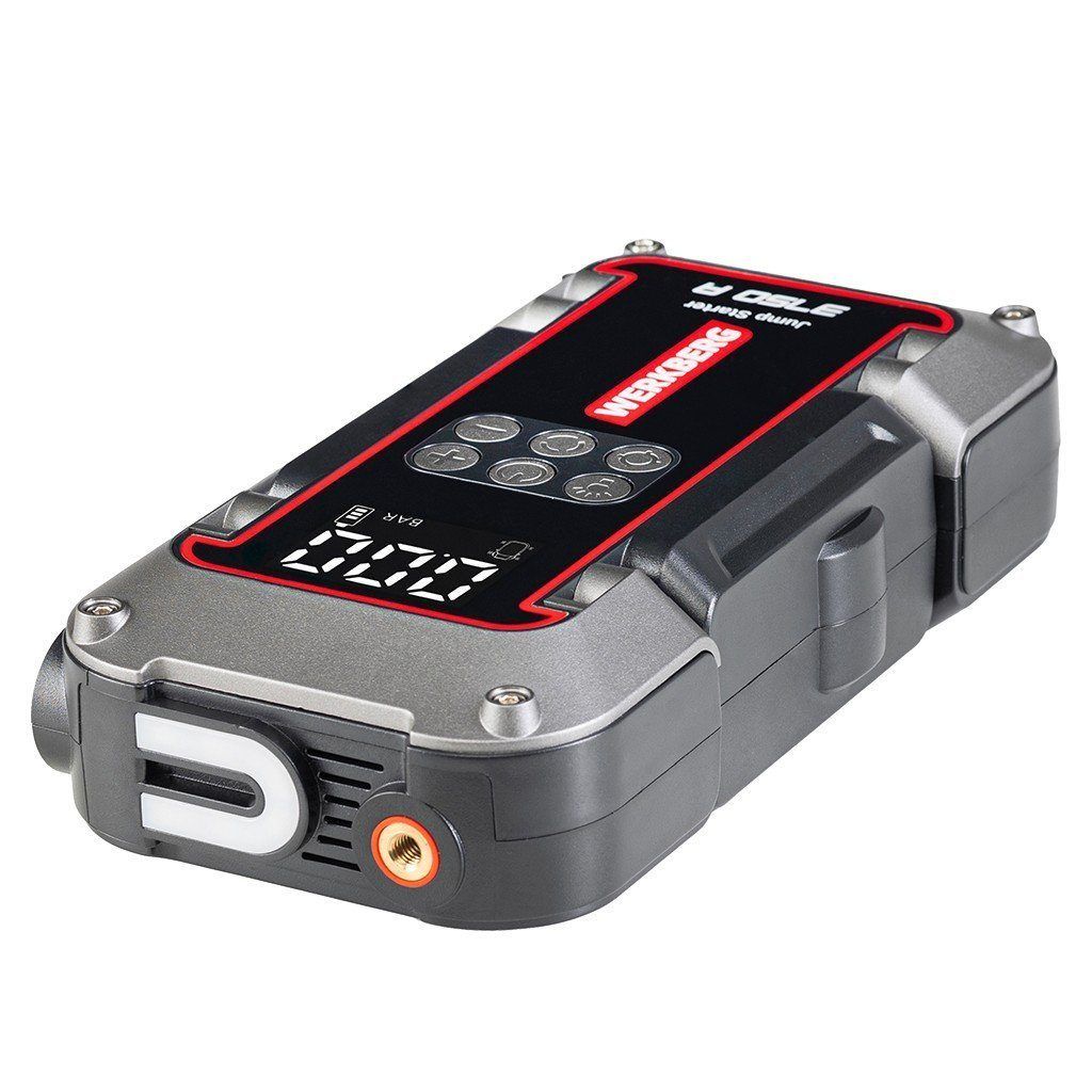 Werkberg AL006 booster avviamento 26000mAh con compressore