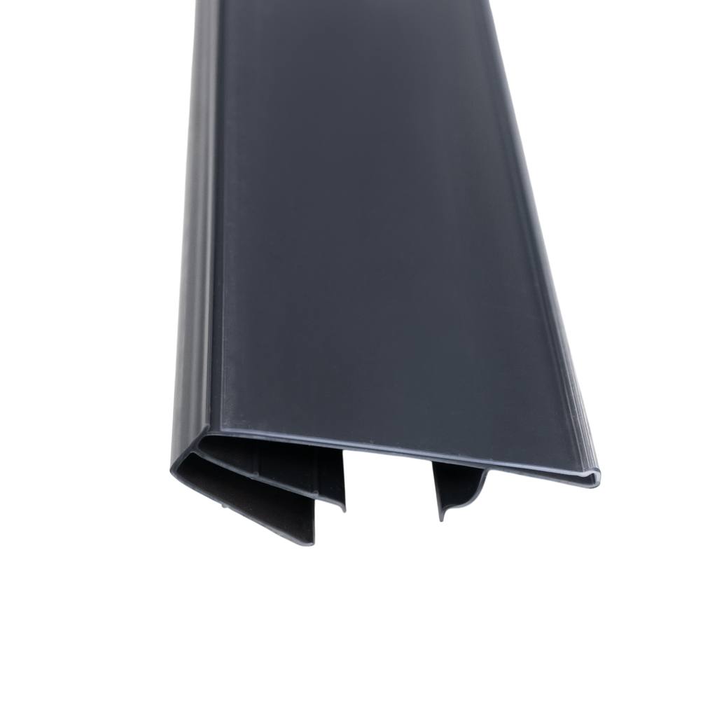 Profilo portaprezzi OH 125 cm grigio scuro etichetta 5 cm