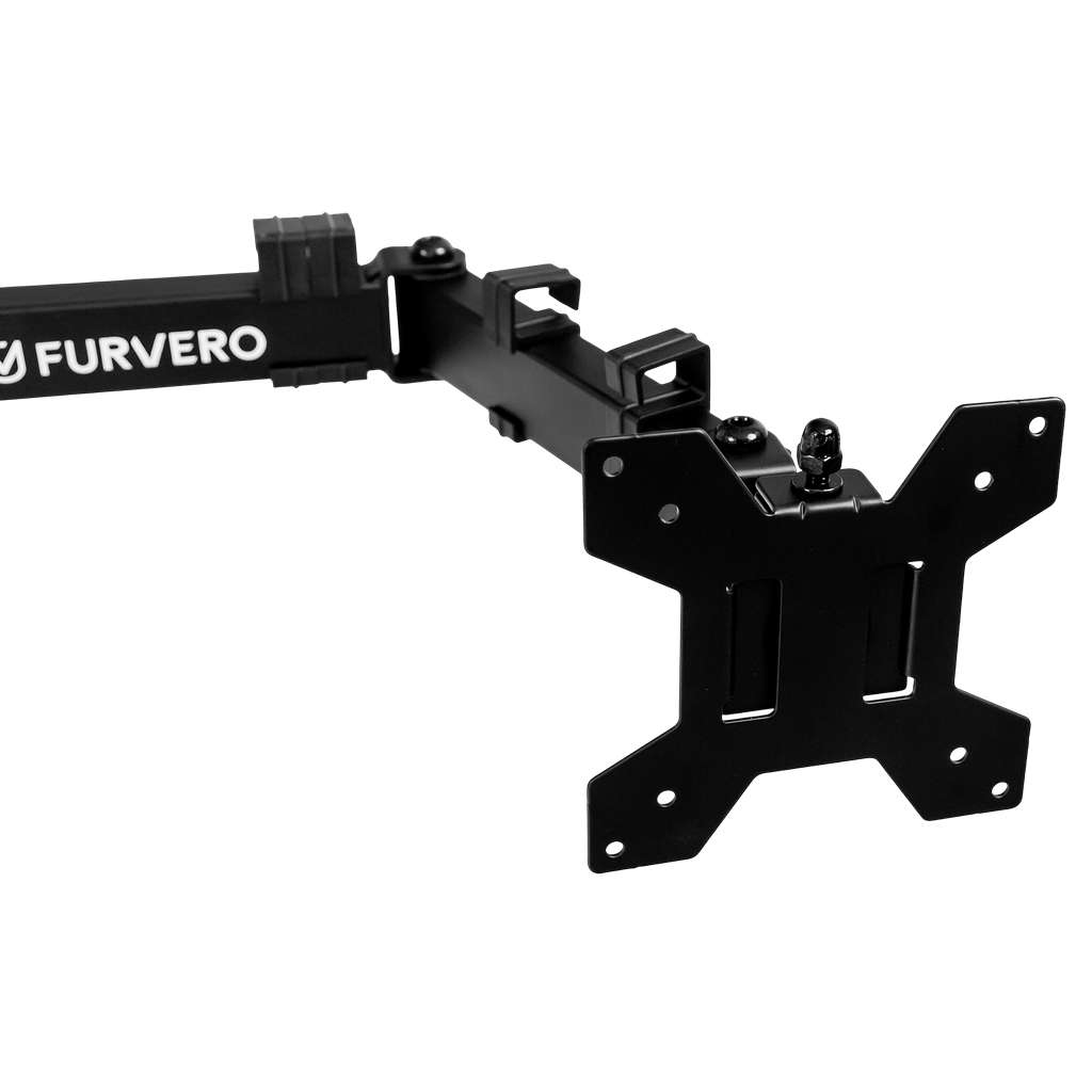 Furvero HK004 Supporto Monitor Scrivania Nero 10-32" Braccio Singolo
