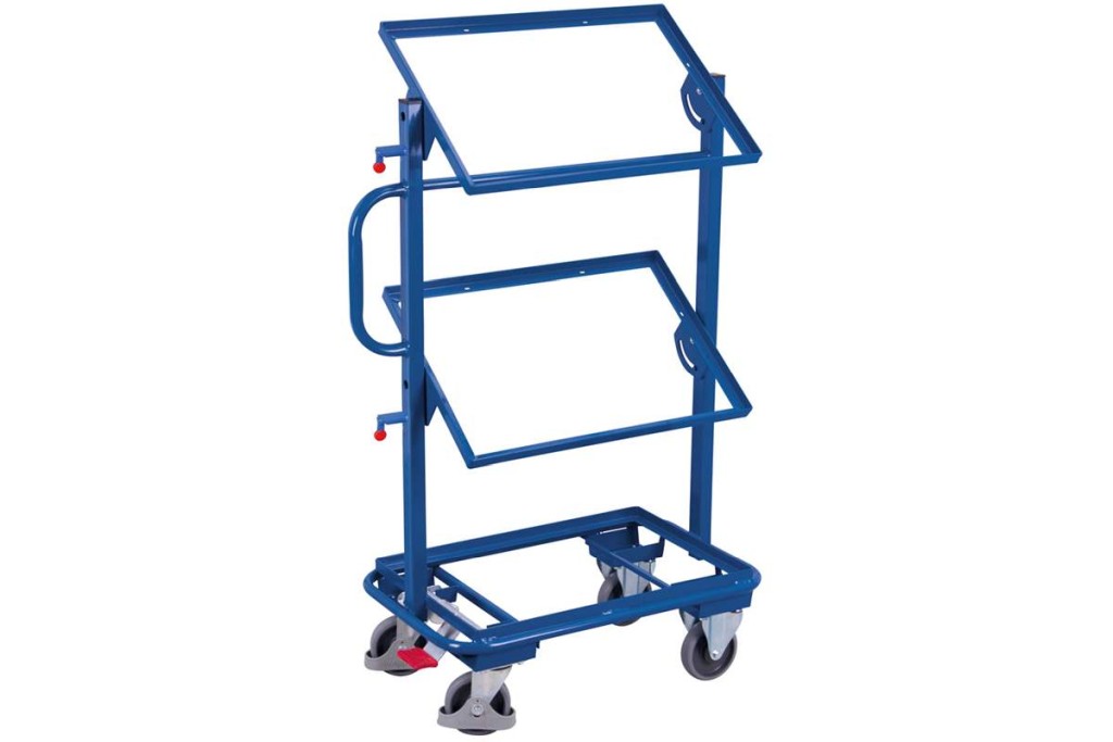 Variofit VF 400802 carrello casse euro 60x40 200 kg inclinato