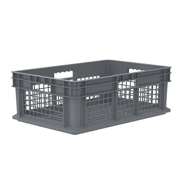 Akro-Mils 37608 cassa impilabile rete grigia
