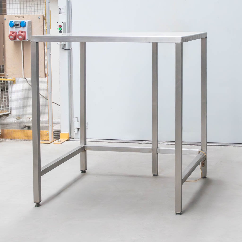 Ascobloc Tavolo Gastronomico Centrale Inox 108x82x118 cm