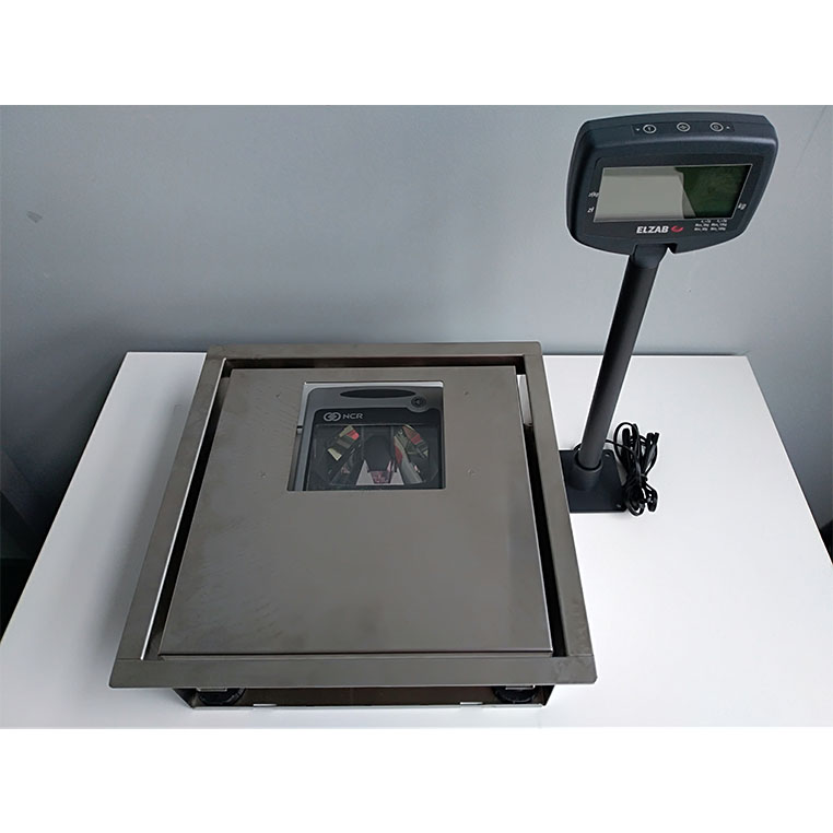 ELZAB CAT 27 Saturn 2M Bilancia da Banco Inox RS232