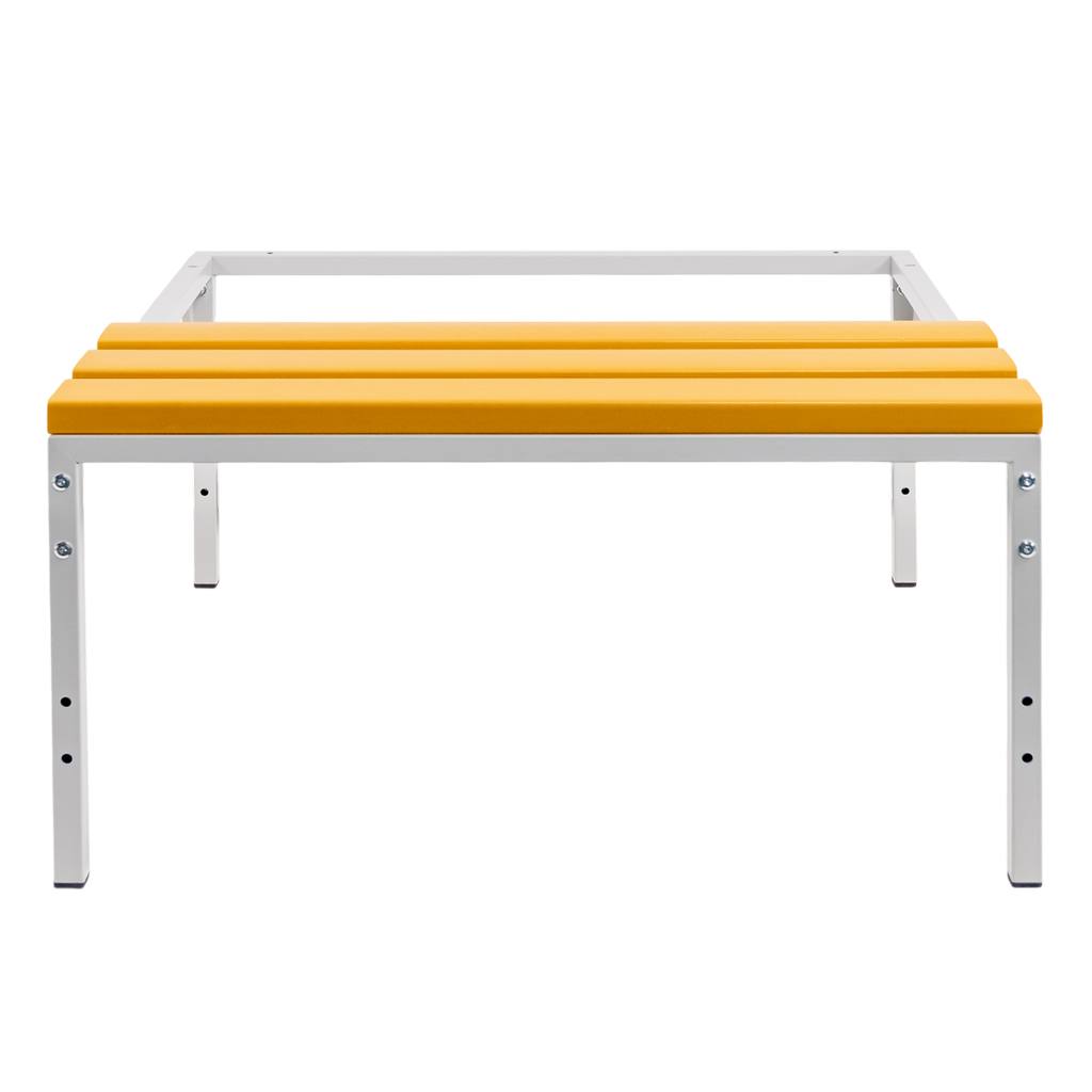 Mega-M 80 base panca WPC 80x80x43 per armadietto spogliatoio