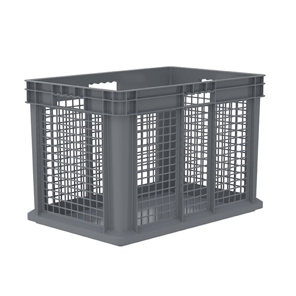 Akro-Mils 37676 contenitore grande impilabile grigio