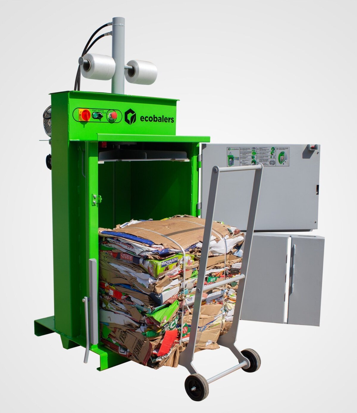 Ecobalers VB60 pressa per balle 1,5 kW 230 V 4 t