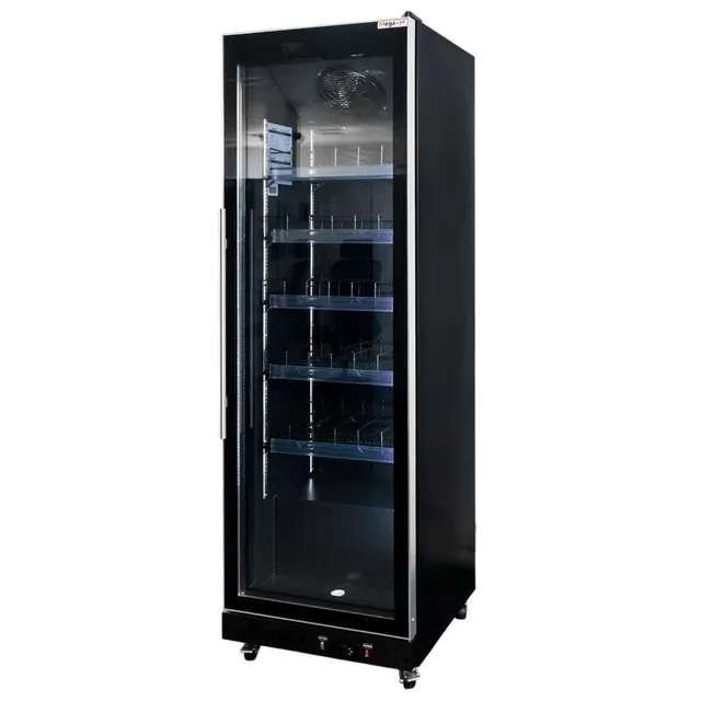 Mega-M Diego R62 Prestige Frigorifero vetrina 600L nero LED