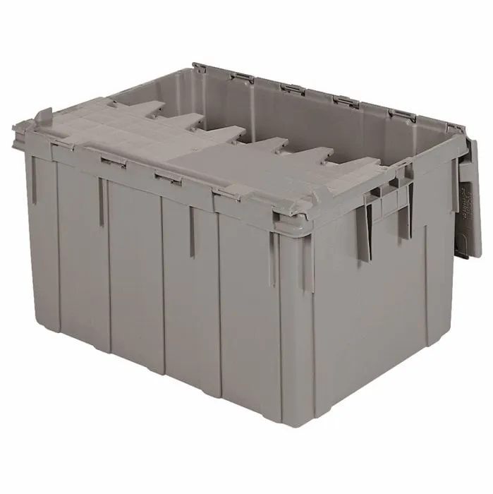 Akro-Mils 39280 cassa con coperchio grigia 106 litri