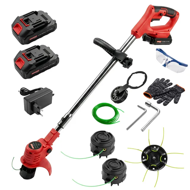 Werkberg Garden PODKQ101 decespugliatore batteria 21V 2 batterie