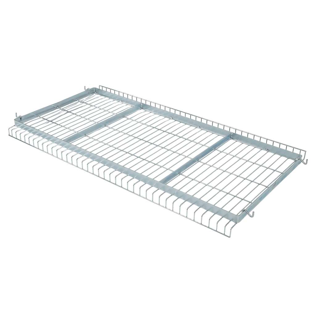 Forkberg Picker Ripiano a Rete 116,3x58,8 cm Zincato 80 kg