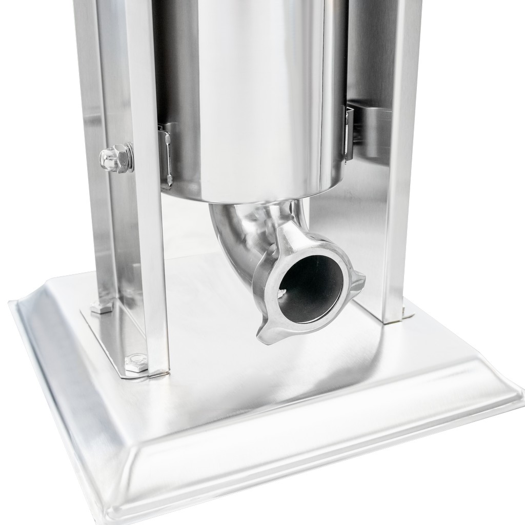 Mega-M insaccatrice manuale verticale 5 L inox 4 imbuti