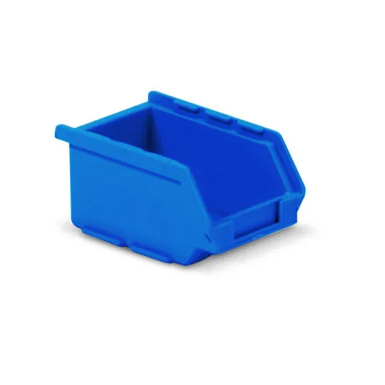 DR Scaffalature Compat 01 contenitore blu 50x75x35 fondo liscio