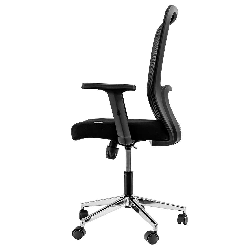 Furvero Norma BM/A1D/L1D sedia ufficio girevole nera