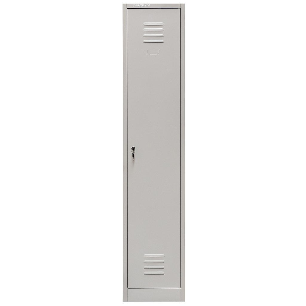 Mega-M S-36 armadietto spogliatoio 1 anta grigio