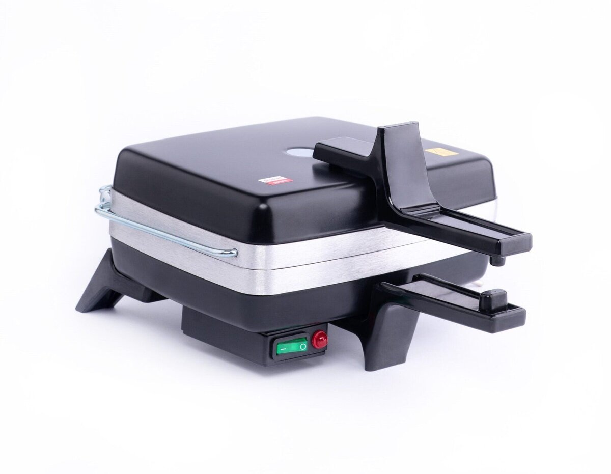 Dezal 301.6 Profi W gofriera professionale nera antiaderente