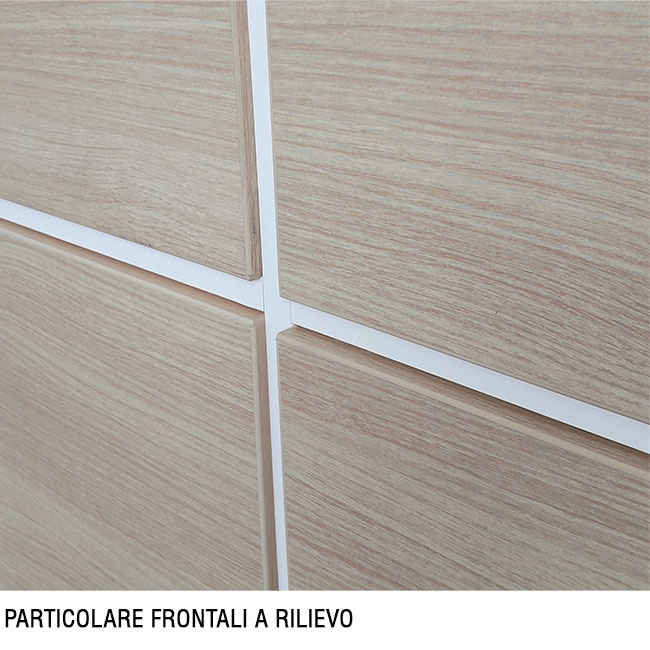 Agosistem Clever Banco Cassa 2 Frontali 121,5x50x90 cm Legno