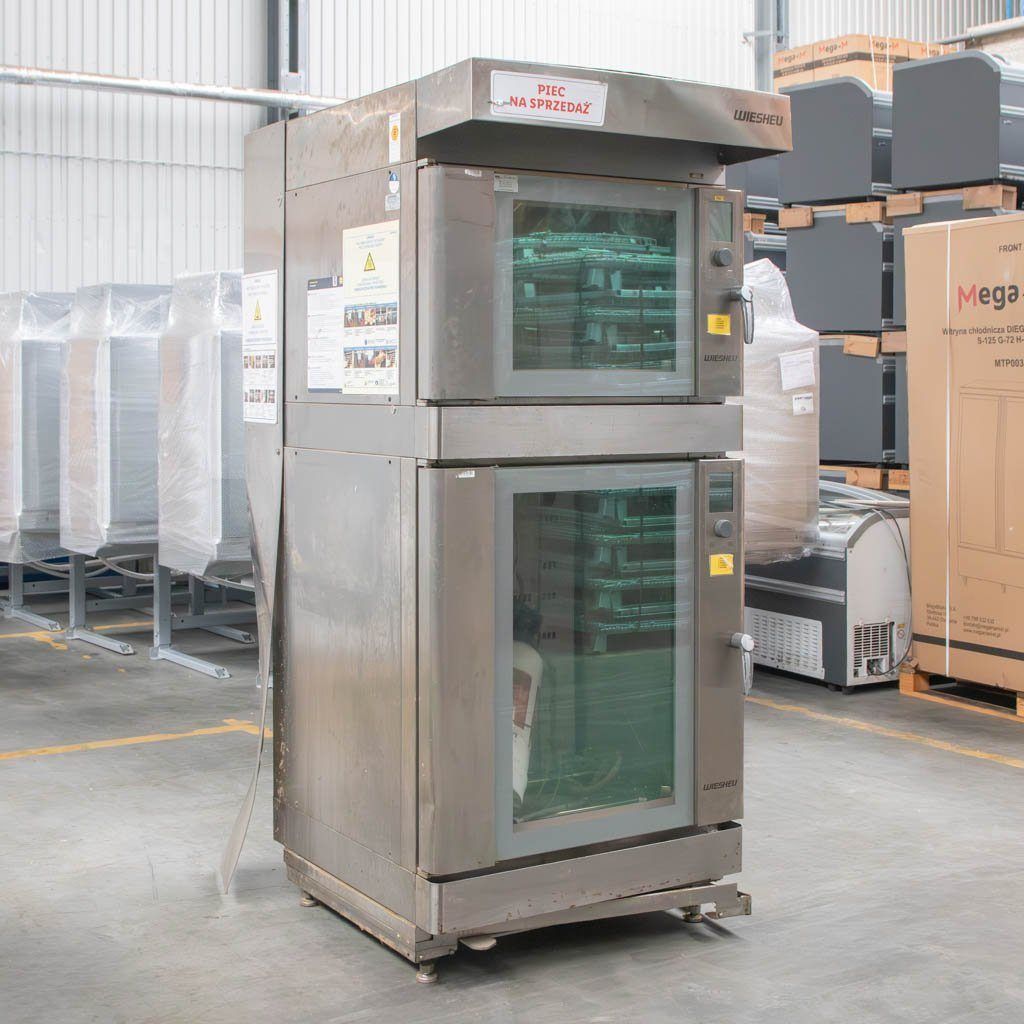Wiesheu B4-E2/B8-E2 Forno Convezione Vapore con Carrello