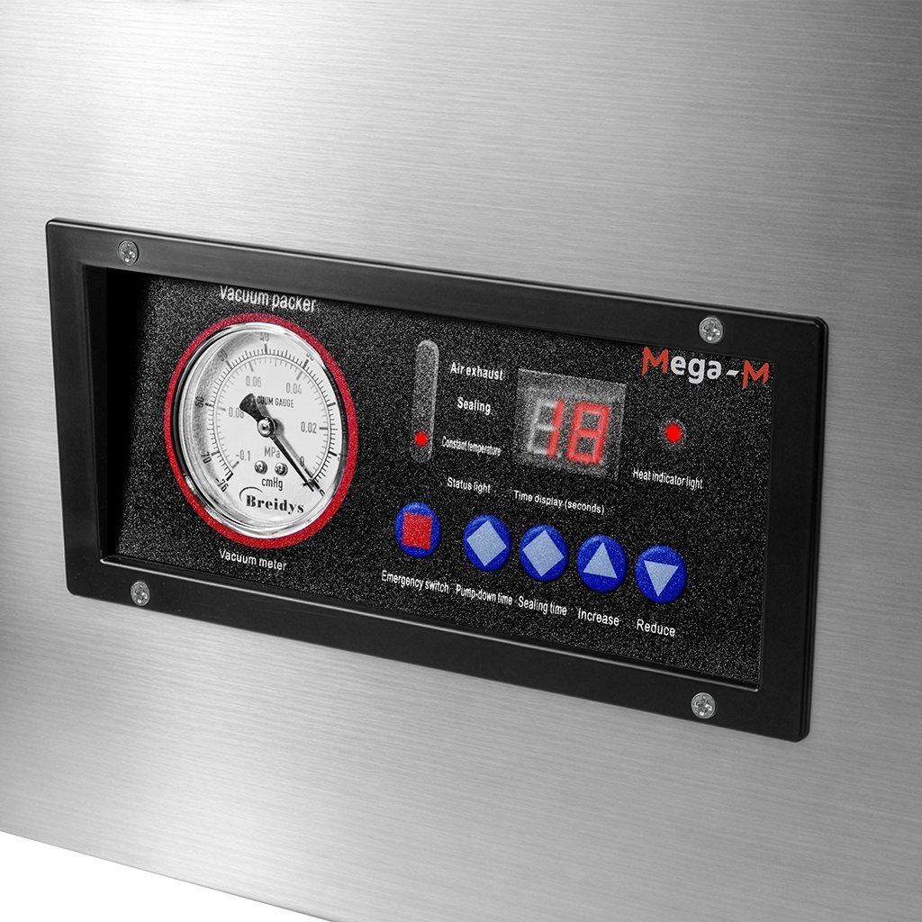 Mega-M D32 macchina sottovuoto 1 vasca barra 32 cm inox