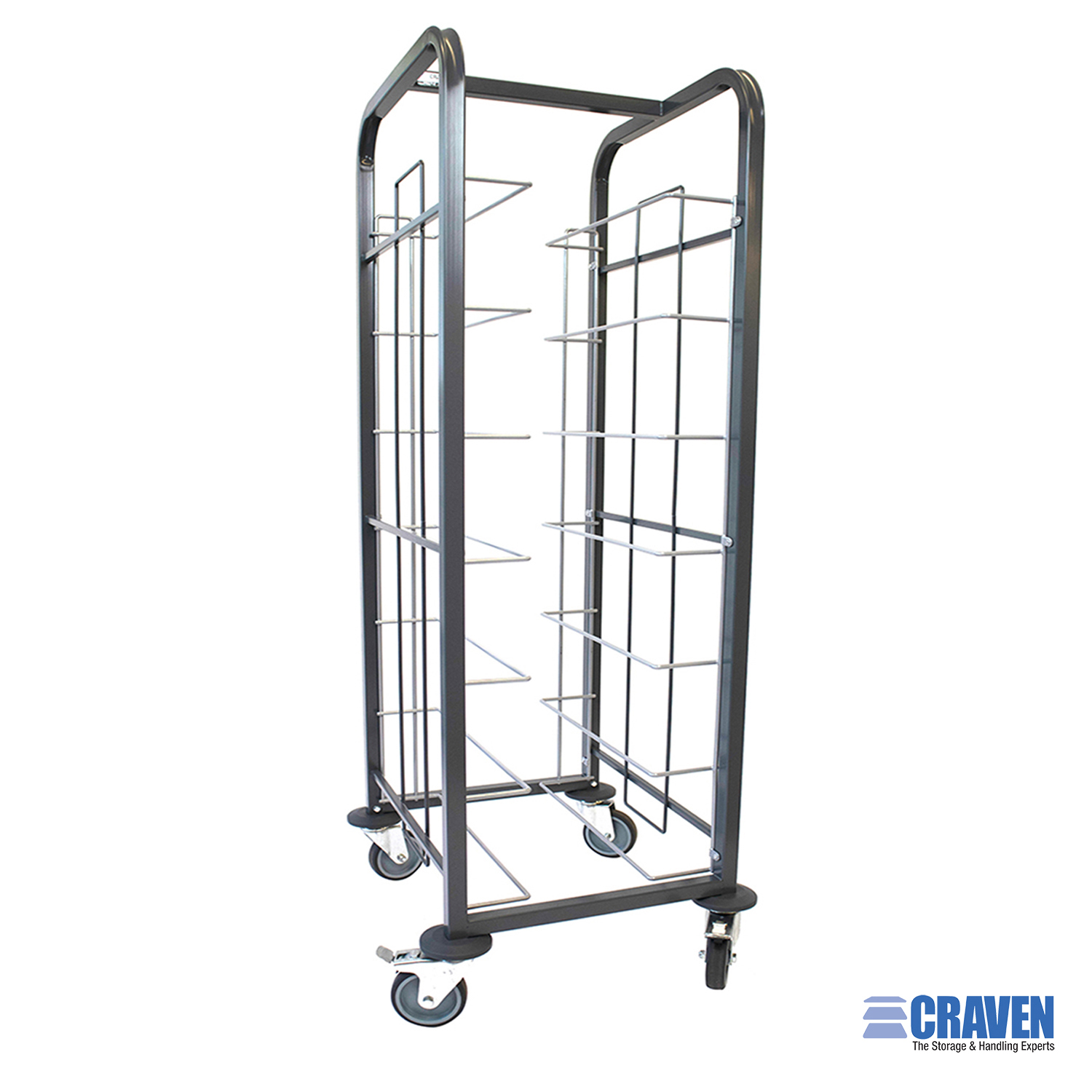 Craven TCT Carrello Sparecchiare Portavassoi Inox