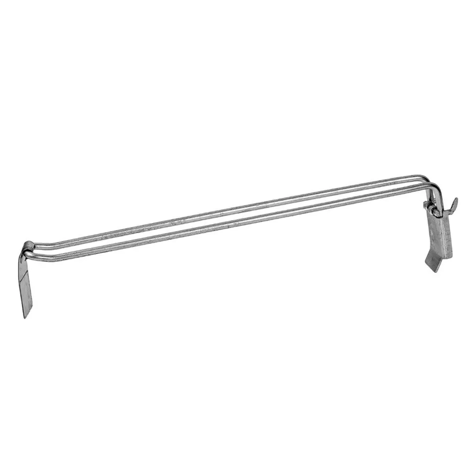 Mega-M gancio doppio per pannello EURO 30 cm clip prezzi 50 pz