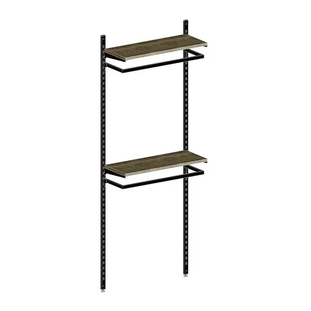 Agosistem Smart Kit 02 scaffalatura a muro H240 cm