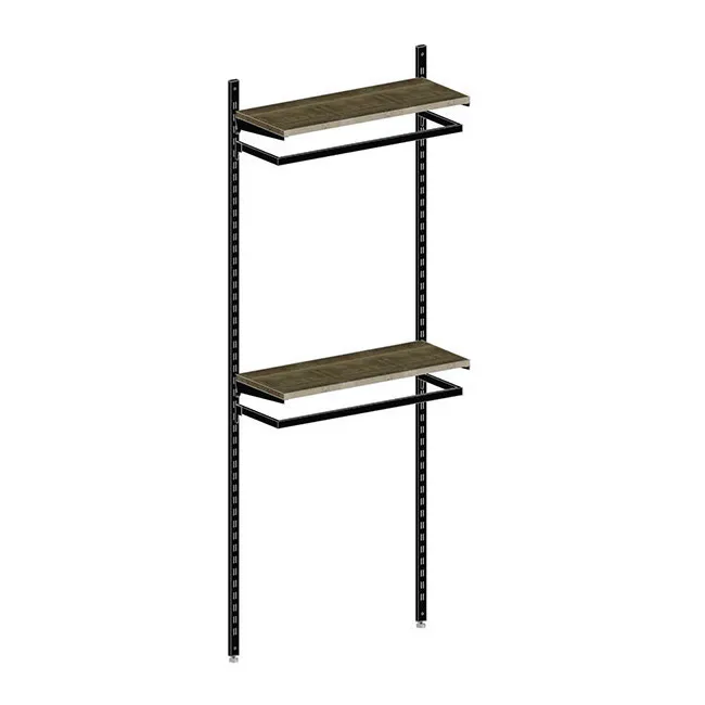 Agosistem Smart Kit 02 scaffalatura a muro H240 cm
