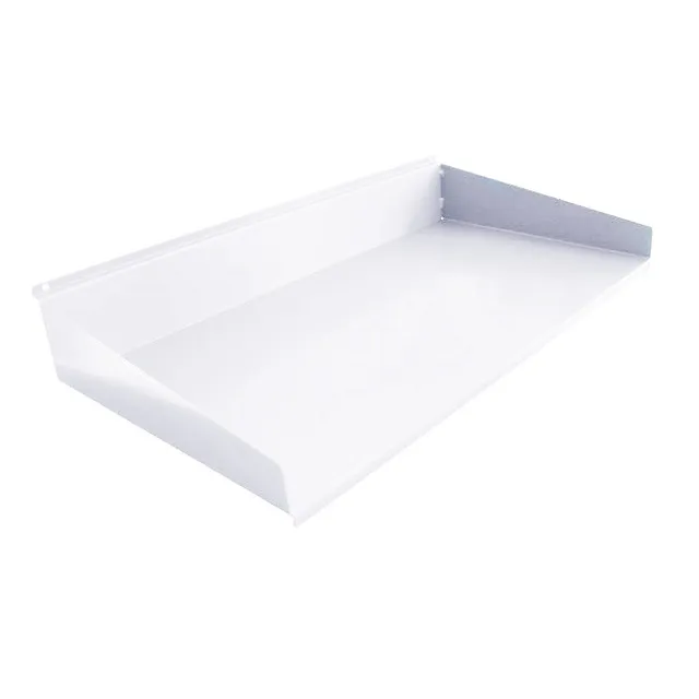 Agosistem Dogato piano lamiera con fianchetti 58x30x8 cm