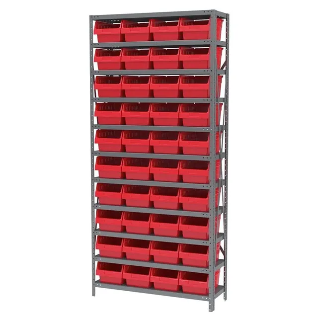Akro-Mils ShelfMax AS1279080 scaffale metallo 11 ripiani 40 box