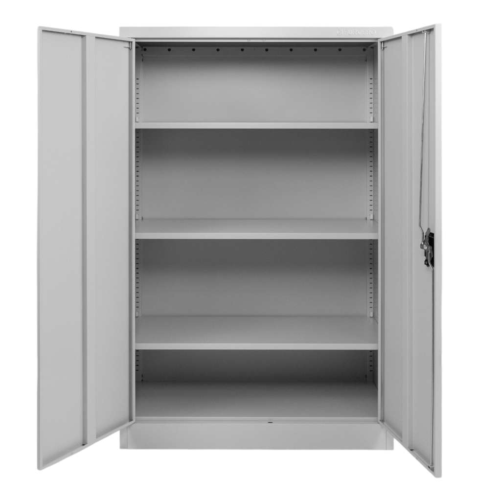 Furvero W-104 S/S armadio ufficio metallo grigio 90x40x140