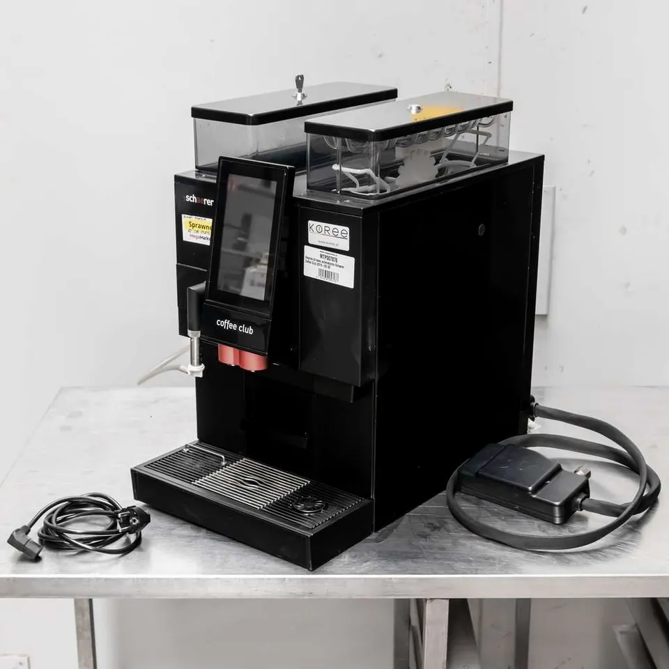Schaerer Coffee Club Macchina Caffè Automatica Nera