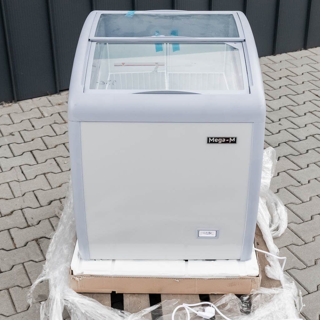Mega-M Yeti X67 congelatore a pozzetto vetrina 110 L con ruote