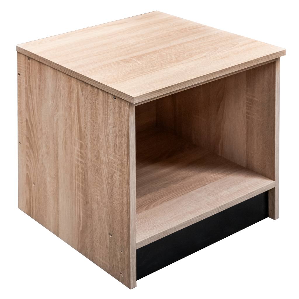 Mega-M 50x50x50 mobile porta cestini rovere sonoma