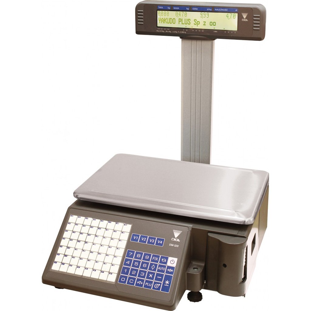 Digi SM-320P bilancia etichettatrice LCD per negozio