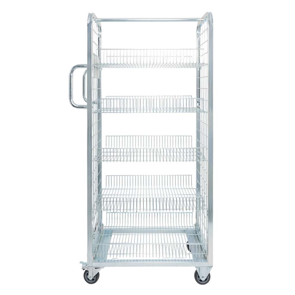 Forkberg Sortus carrello a ripiani 5 ripiani 150 kg zincato