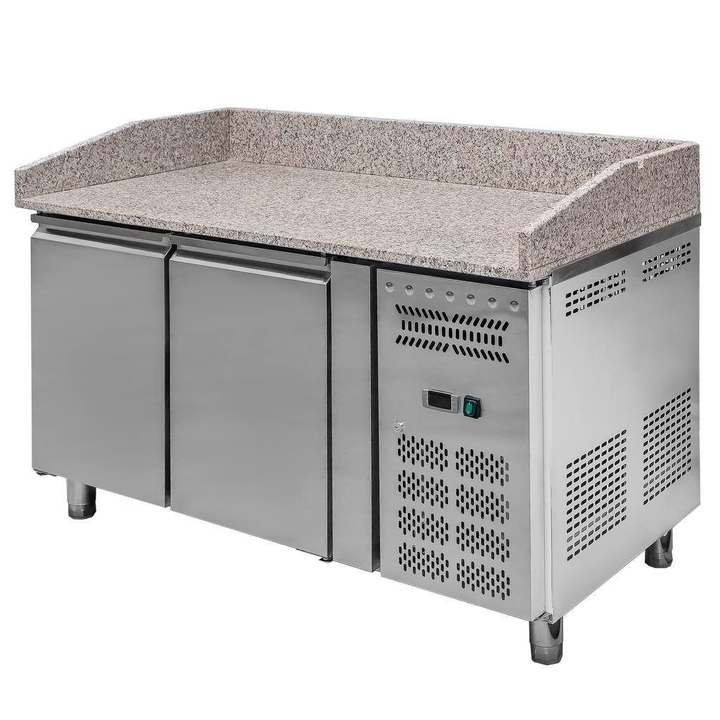 Mega-M STCH/VCH/140/70/R290/R/N tavolo pizza in granito