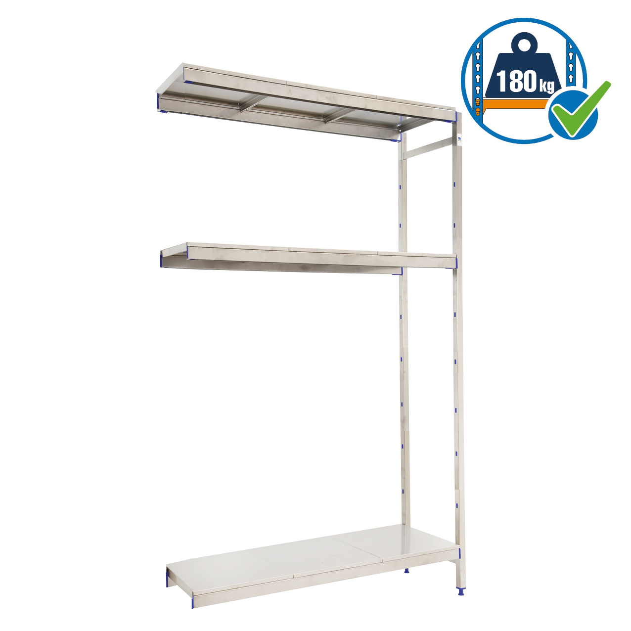 SimonInox SS 3 scaffale aggiuntivo 3 ripiani inox