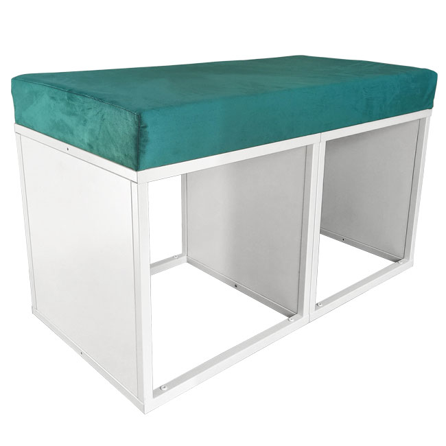 Agosistem Fiocco cubo modulare espositore 45 cm bianco matto
