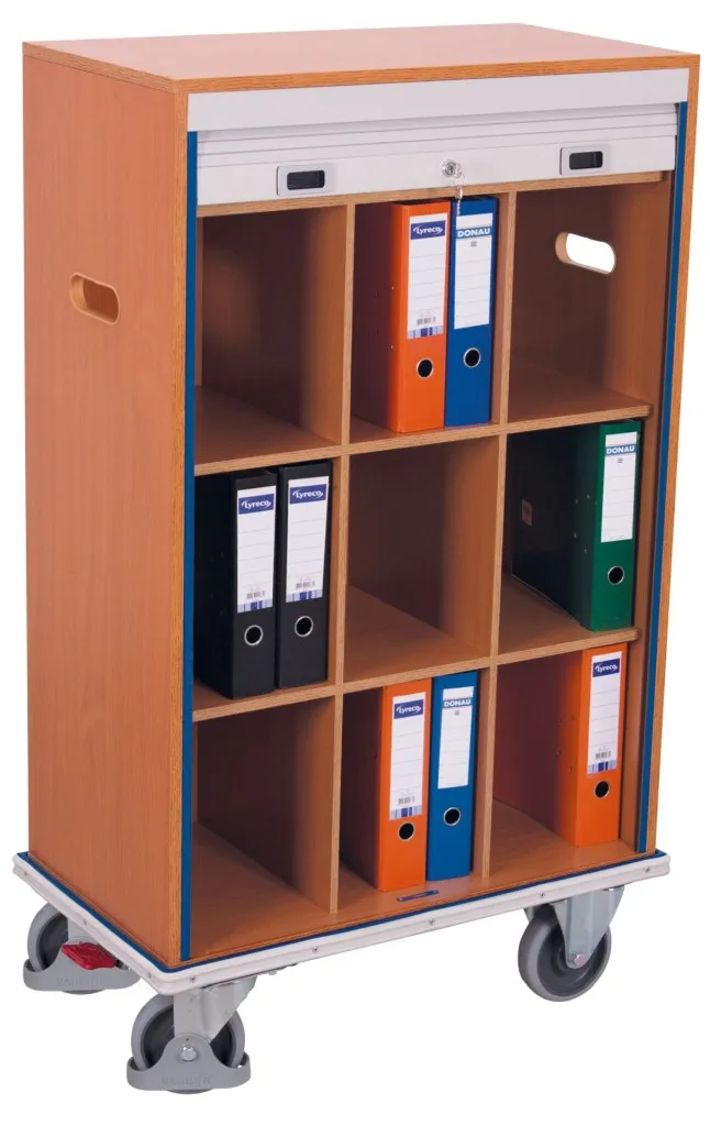Variofit VF 474000 carrello portadocumenti 9 scomparti 400 kg