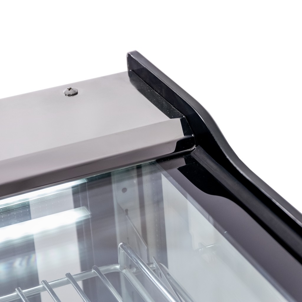 Mega-M Elsa Mini S66 vetrina frigo inox da banco +2+8C