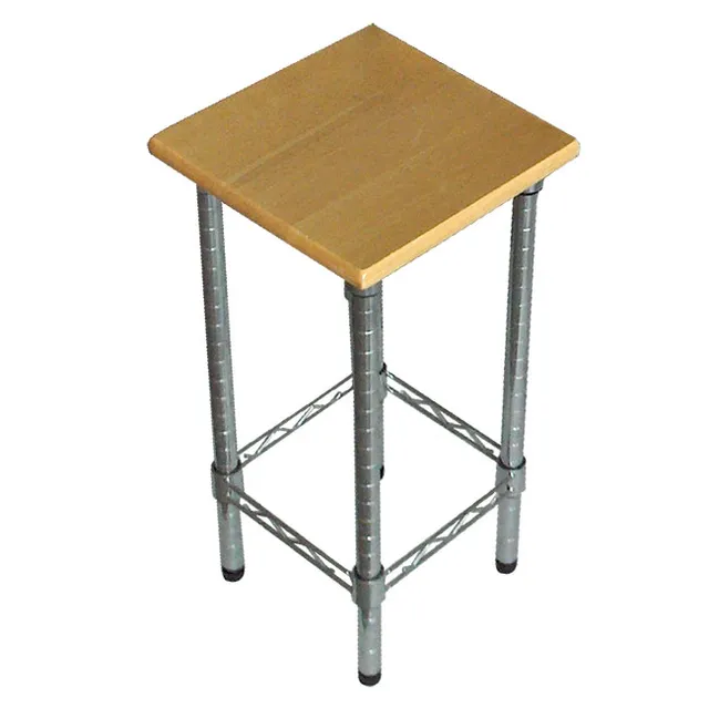 Agosistem Joysystem Sgabello Legno Acciaio 30x30x63 cm