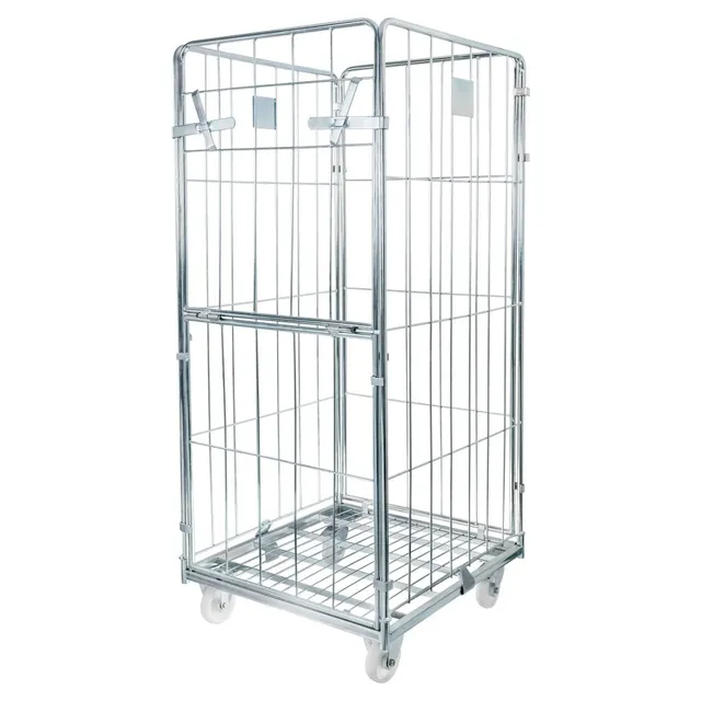Mega-M Universal roll container zincato 4 pareti 500 kg