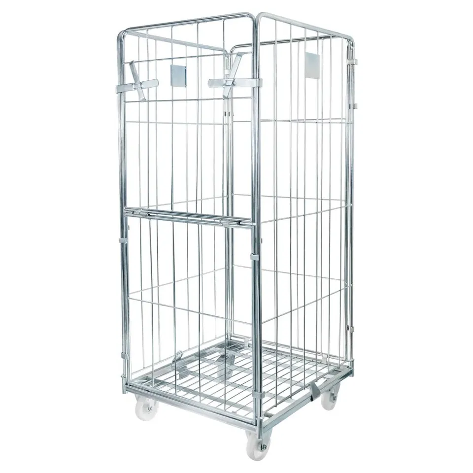 Mega-M Universal roll container zincato 4 pareti 500 kg