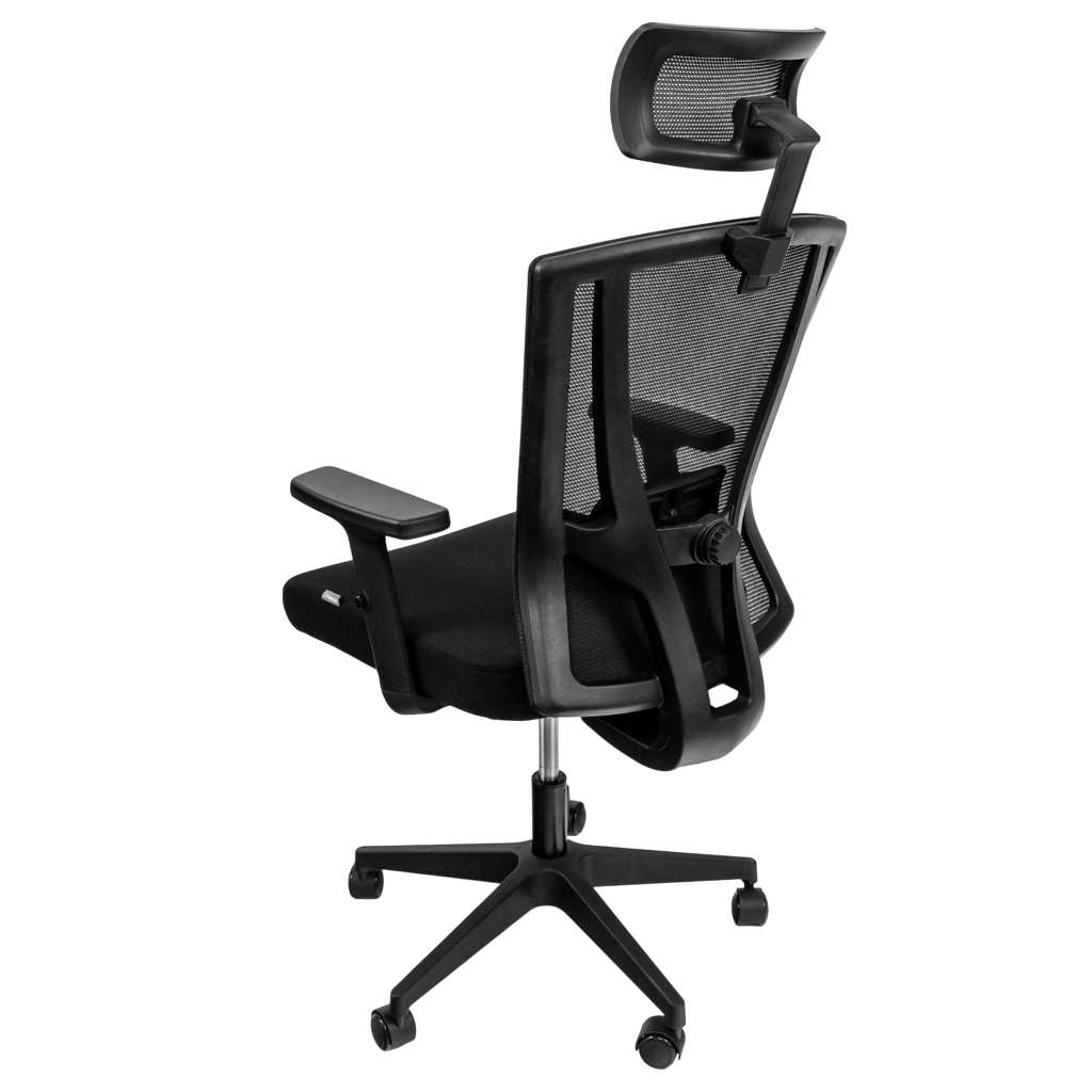 Poltrona ufficio Furvero Zenith BP/A2D/L2D/H2D nera