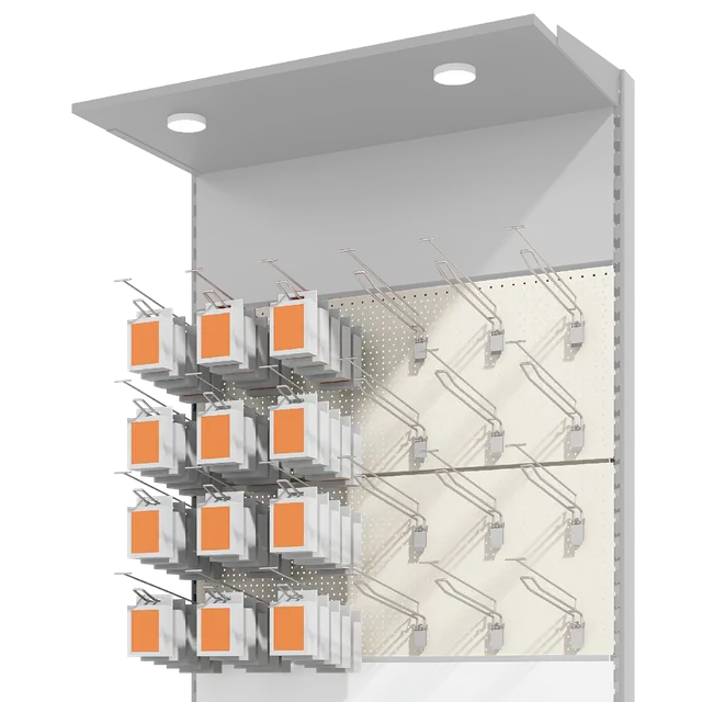 Design89 Ganci per pannello forato scaffali