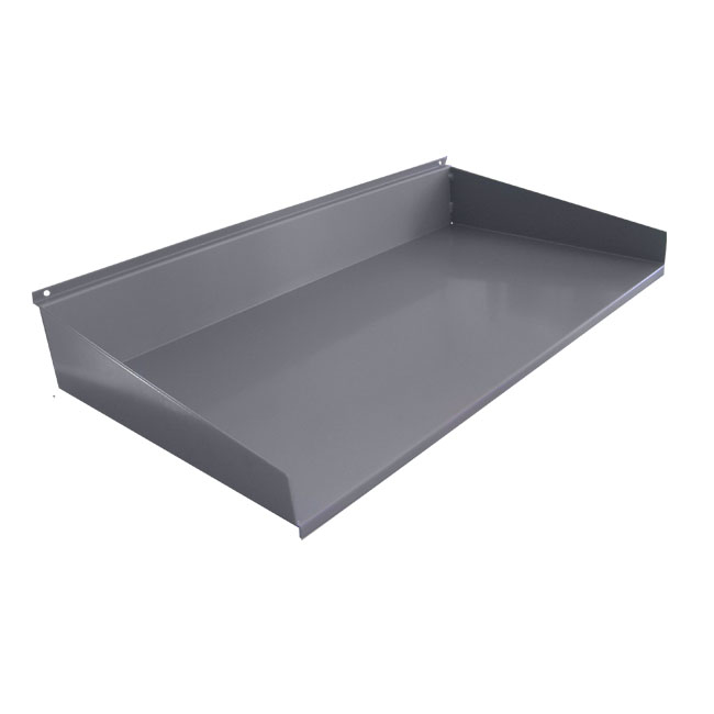 Agosistem Dogato piano lamiera con fianchetti 58x30x8 cm