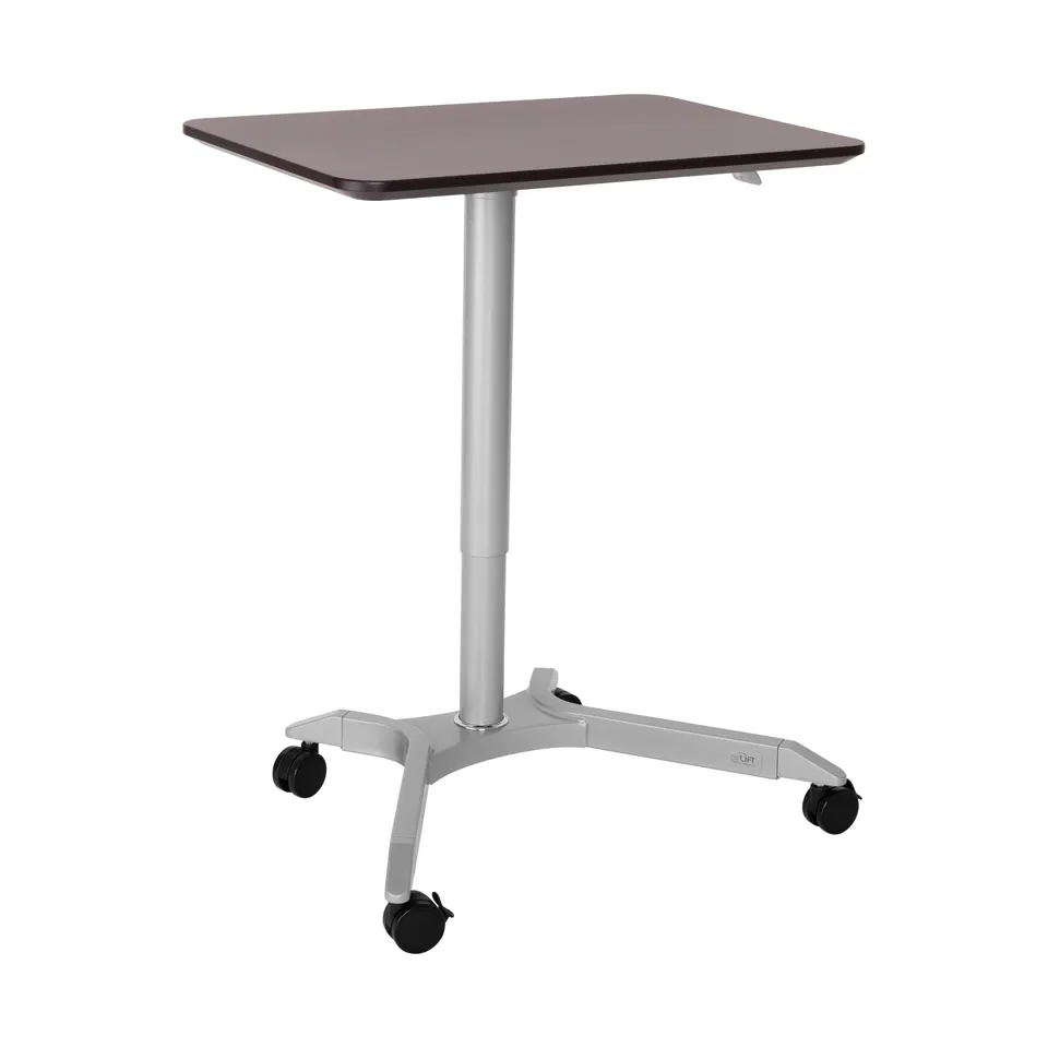 Seville Classics airLIFT scrivania sit-stand espresso 71x50 cm