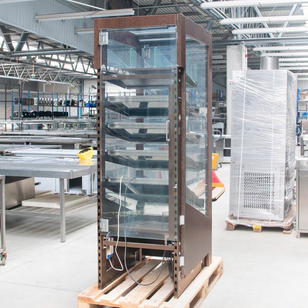 Seif Vetrina Riscaldata MDF Vetro 68x87x200 cm