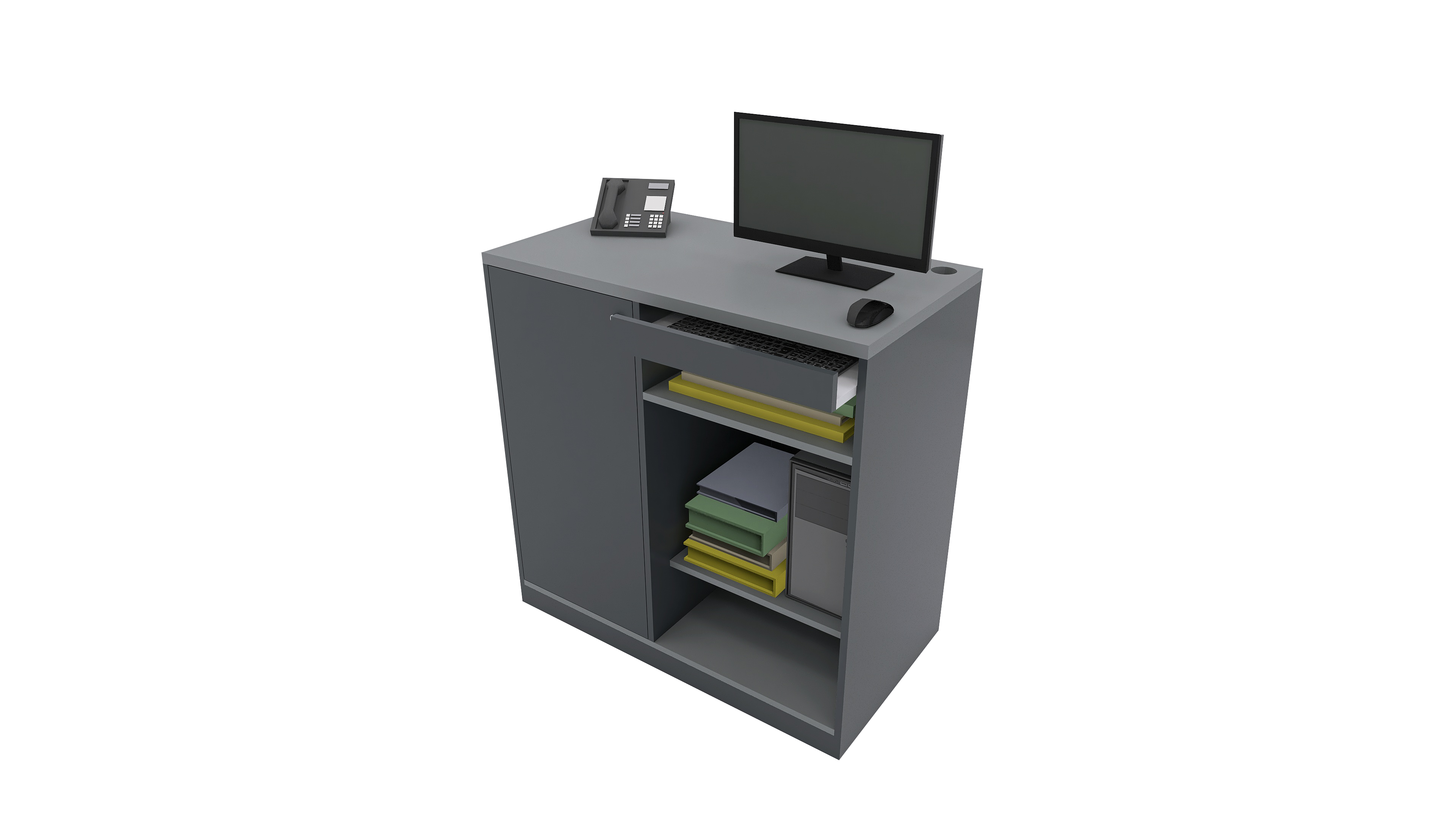 Design89 punto informazione per uffici e clienti