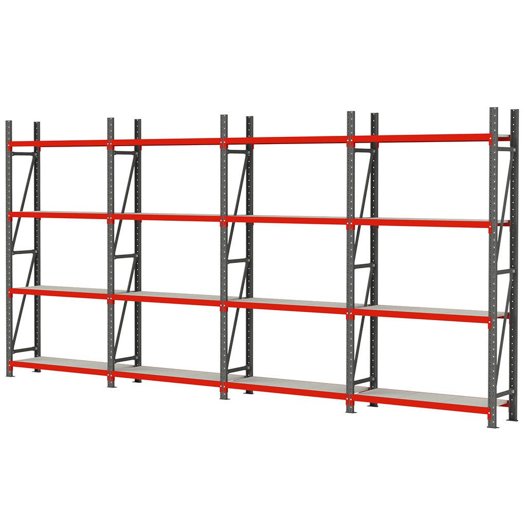 Mega-M Fortis H-240 scaffale magazzino 16 ripiani 50 cm